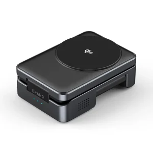 Qi2 15W Portable Foldable Magnetic 3-in-1 Folding Wireless Charger Electric 10W Output Power OTP OVP