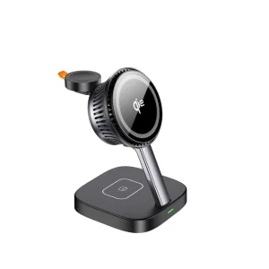 New Qi2 3-in-1 Wireless Charging Stand with Semiconductor Cooling for Desktop Use