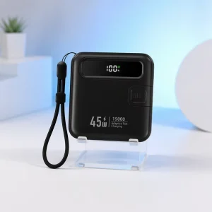 Quick Charge AC Power Bank Full Capacity for 45W Multiple Function Grade-A Battery LED Screen