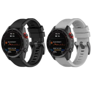 QuickFit 20 22 26mm Silicone Strap for Fenix 8 7X 7 7S 6X 6 6S Pro Tactix 7 AMOLED Smart Watch Band Bracelet