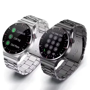 Qw33 Sport Watch Men Women Heart Rate Sleep Monitor Steps Ip67 Waterproof Fitness Tracker Stainless Steel Smart Watches