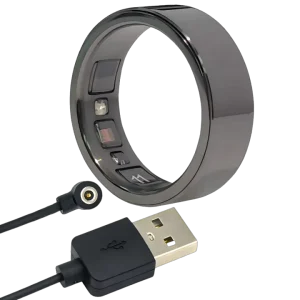 R2 R3 Smart Ring With Charging Case Depth Waterproofing Ultra Strong High Chip 24 Hours Health Monitoring Ring