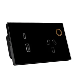 RCM SAA Certificate Australia Standard Home Wall Touch Switch Power Point AU Double Single Electric Socket 10A 16A