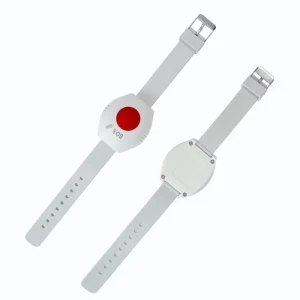RF 433MHz GPRS ABS Panic SOS Emergency Bracelet Security Alarm System Watch for Elderly Personal Safety