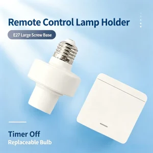 RF433 Remote Control Smart Life Waterproof 10A PC Material Wall Smart Switch for Smart Home
