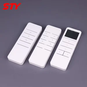 RF433 Single Double Fifteen 15 Channels Handheld Control Universal Smart Electric Motorized Curtain Motor Remote Control