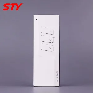 RF433 WSXE301 Single Channel Wistar Smart Electric Motorized Curtain Motor Remote Control