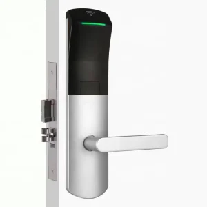 RFID Aluminum Alloy Hotel Door Lock Key Card Management Software Keyless Entry 13.56mhz Sensor Area Control Anti-Theft