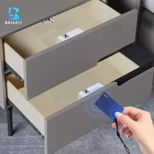 RFID Card NFC Bluetooth Cabinet Lock for Gym Sauna Locker Room Invisible Aluminum Alloy Hidden Lock with Tuya App 6703