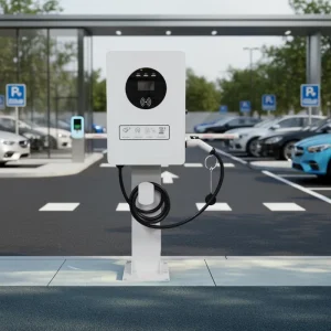 RFID Controlled 20kw CCS2 DC Fast EV Charging Station IP54/IP55 380V New Commercial Use