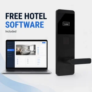 RFID Hotel Door Lock System Security Smart Card Electronic Lock for Hotel Resorts