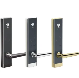 RFID Keyless Door Lock Electronic Mortise Handle Lock Hotel Smart Door Handle Lock with Card Reader System for Apartment
