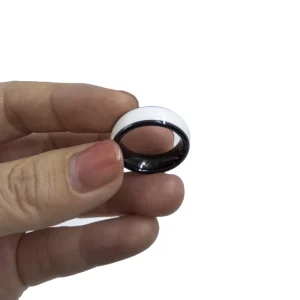 RFID NFC Ceramic Smart Chip Ring for Door Access and Contactless Payment
