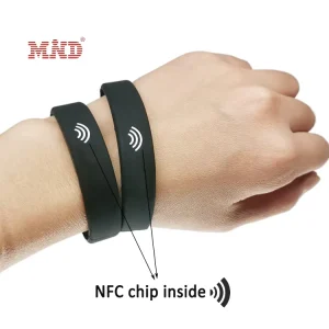 RFID Wristband Adjustable Smart NFC Band Waterproof Rubber Silicone Bracelets