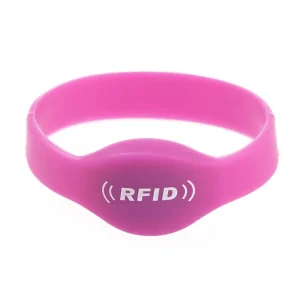 RFID Wristband Waterproof Silicone Smart NFC Band RFID Bracelet Custom Logo Laser UID