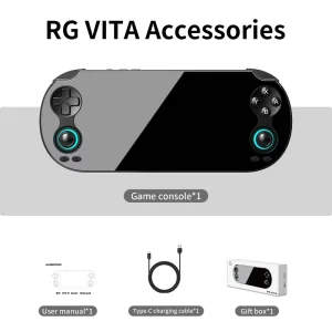 RG VITA Anti Glare Android Gaming Console 5000mAh Battery Wi-Fi Smart Handheld Video Game Device