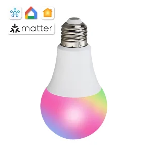 Smart RGB Dimmable LED Light Bulb with Wireless App Control
