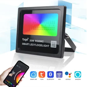 RGB Smart Wall Lamp Tuya App LED Spotlight Music Synchronization for Christmas Bedroom Living Room Indoor Home Decor Light