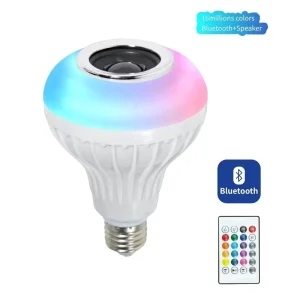 Smart RGB Wi-Fi Music Home LED Light Bulb B22 12W