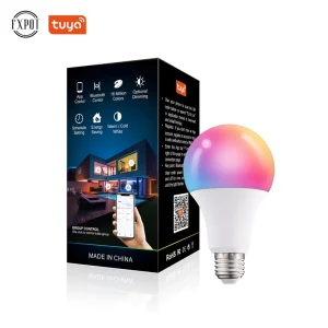 Smart LED Bulb, Google Home Smart Control, RGB Dimmable, B22/E26/E27, 10W/12W/15W