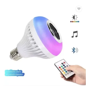RGBCW Replaceable WiFi LED Bulbs 9W 12W E27 7W Smart LED RGB Bulb with App Control, Raw Materials, Smart Lighting