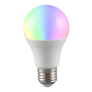 RGBCW Color-Changing Wireless LED Bulb 9W E27 7W 800 lm mm Smart LED Bulb RGB LED Light App Control Raw Material Smart Lighting