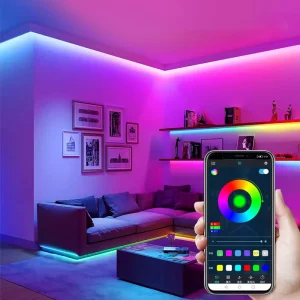 RGBIC Addressable Magic COB 12V 24V Chase Effect Music Sync APP Flexible No Spot Dream Color Smart Home Dimmable Remote Control