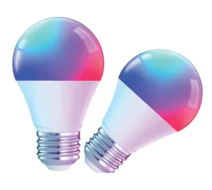 Matter Smart Light Bulb with RGB Color Support, Directly Connects to Smart Home Systems