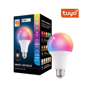 RGBW Bluetooth A60 E27 B22 E26 9W 12W 10W 15W LED Smart Spotlight Multicolor Light for Parties, Bars, and Offices, AC85-265V