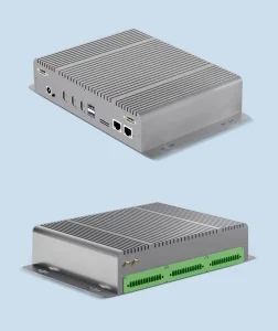 RK3588 Industrial AI Edge Computer Fanless Mini PC 16GB RAM Android 12 Linux Ubuntu 6 TOPS NPU AI Box with in RS485 CAN