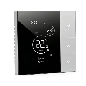 RKHK Modern Voice Control Heating Room Thermostats for Home and Hotel Use with LCD Display Smart WiFi Thermostat