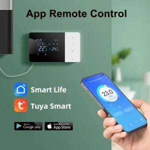 RKHK Smart Home Thermostat WiFi Tuya App Control Room Thermostat for Floor Heating Gas Boiler Apartment
