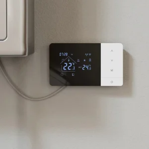 RKHK Zigbee Boiler Thermostat Tuya Smart Life APP Remote Control Battery USB Powered Backlight Heating Cooling