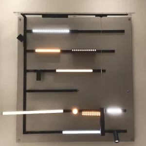 RONSE Smart Lighting Ceiling Recessed Led 48V Magnetic Rail Track Light System