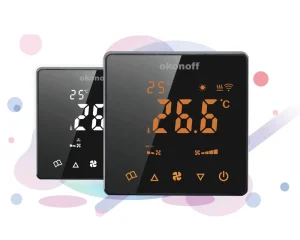 RS485 Modbus Ceiling Capillary Radiatin air Conditioning Anti Condensation Smart Cold Room Dew Point Thermostat
