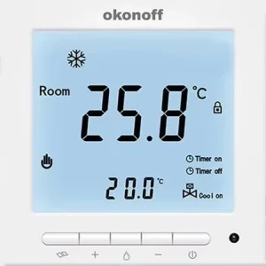 RS485 Modbus Ceiling Capillary Radiation Air Conditioning Anti Condensation Cold Room Dew Point Thermostat