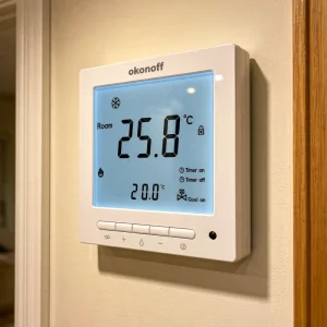 RS485 Modbus Ceiling Capillary Radiation Air Conditioning Anti Condensation Cold Room Dew Point Thermostat