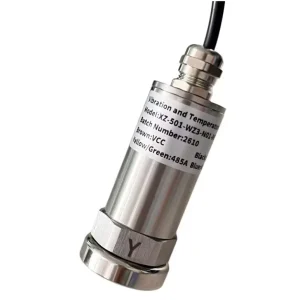 RS485 ModbusTemperature Vibration Sensor High Precision Smart Triaxial Displacement and Velocity Detector Vibration IP68