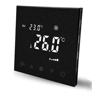 RS485 modbus Touch Buttons ceiling capillary radiation air conditioning anti condensation cold Room dew point Thermostat