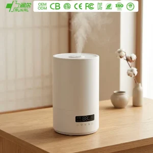 RUNAL 4L Heated Remote Control Smart Ultrasonic Air Humidifier With Uv and Led Night Light for Home