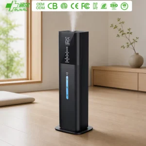 RUNAL 8L Cool and Warm Mist 60 Degree Heating H785 Electric Smart Ultrasonic Air Humidifier for Home With Remote Control