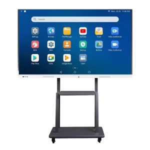 Reachii Star 86 Inch 4K Interactive LCD Flat Panel Display Android 14 Octa Core 48MP Camera Smart Board Education