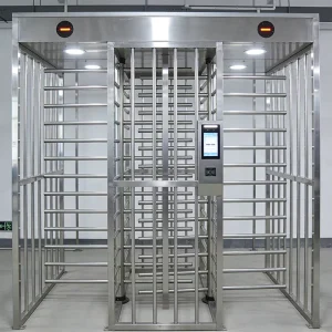 Real-time Record Data Modular Design Full Height Turnstile Gate for Public Area