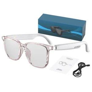 Real-time Translation Blue Tooth Smart Glasses Gesture Control Long Battery Life Sunglasses for Business Meetings