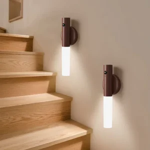 Rechargeable Intelligent Sensor Night Light Magnetic Portable Induction LED Wall Lamp Emergency Use