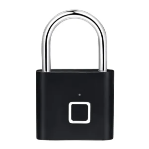 Rechargeable USB Keyless Door Lock Fingerprint Smart Padlock Quick Unlock