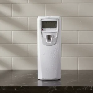 Refillable Wall Mounted Smart Battery Operated Fragrance Dispenser 300ml Capacity Hotel Household Use Automatic Odor Control