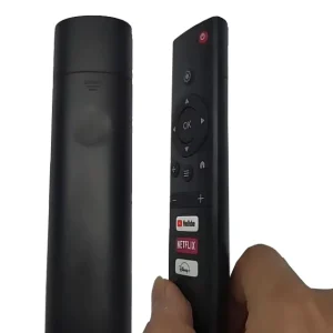 Remote Control 47 Buttons Fixed Code AAA Battery Slim Shape Voice Search Smart TV Remote Controller