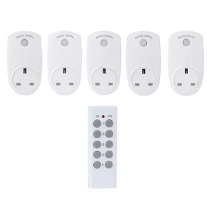 Remote Control Power Switch Smart UK Type Socket UK Plug 433MHZ