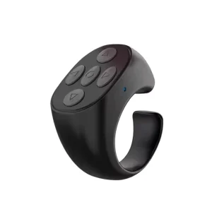 Remote Control Ring Wireless Scrolling Ring Photograph Video Music Page Turner Mini Finger Smart Ring for TIK Tok